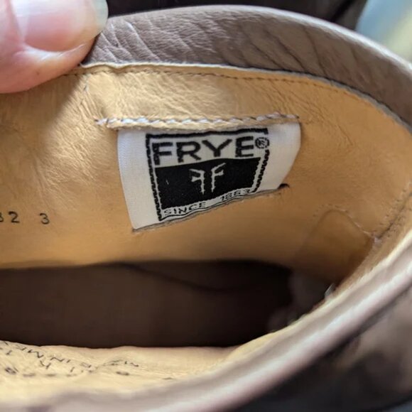Frye Women's Leather Harness Ankle Boots Size 7 - Picture 2 of 5